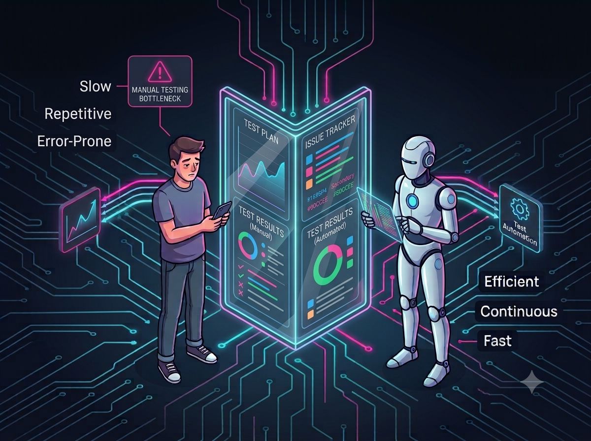 Human vs humanoid testing mobile app.